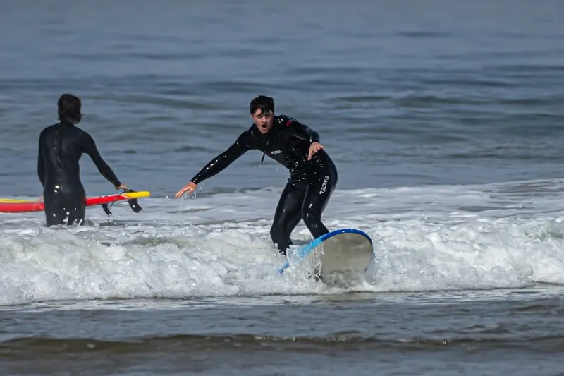 Private 2-person surf lesson at Pismo Beach